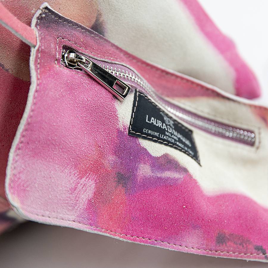Laura Di Maggio LE SAC – sacca in pelle camoscio multicolor Vendita Calda