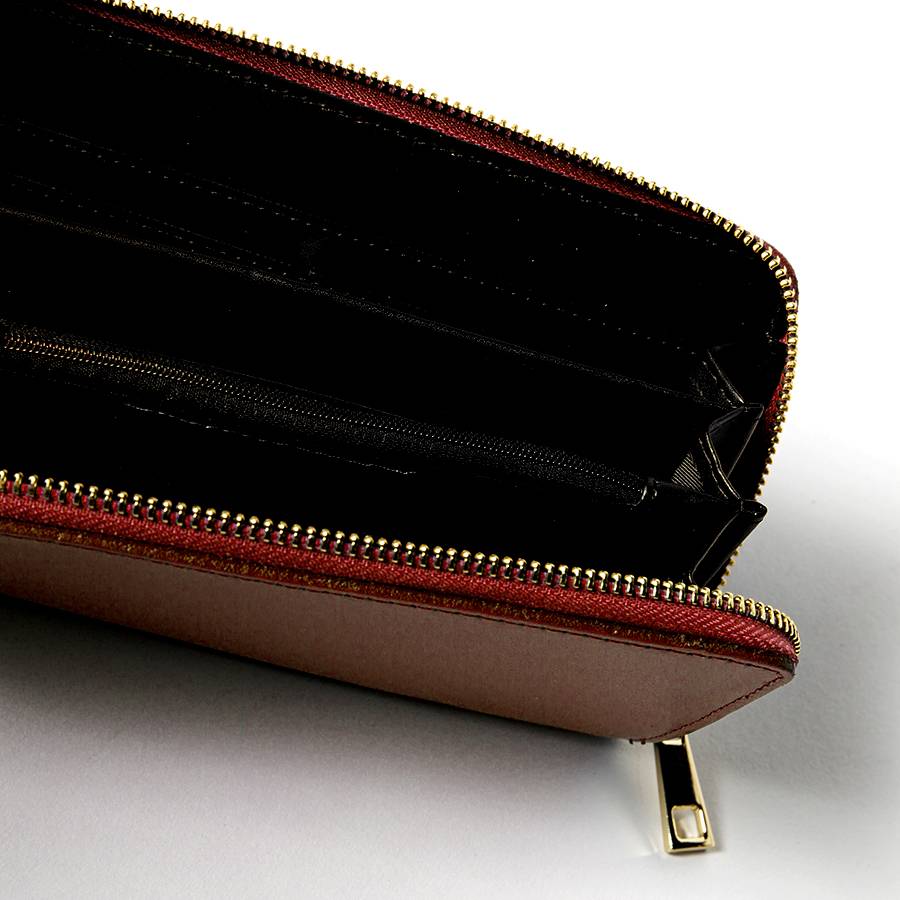 Laura Di Maggio ELEGANT – portafoglio in pelle elegant rosso Economico