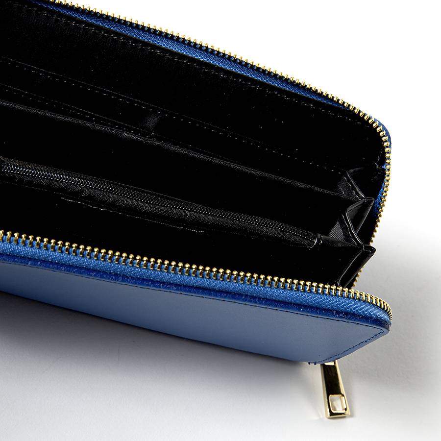 Laura Di Maggio ELEGANT – portafoglio in pelle elegant blu Online