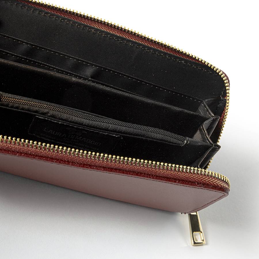 Laura Di Maggio ELEGANT – portafoglio in pelle elegant cuoio Hotsell