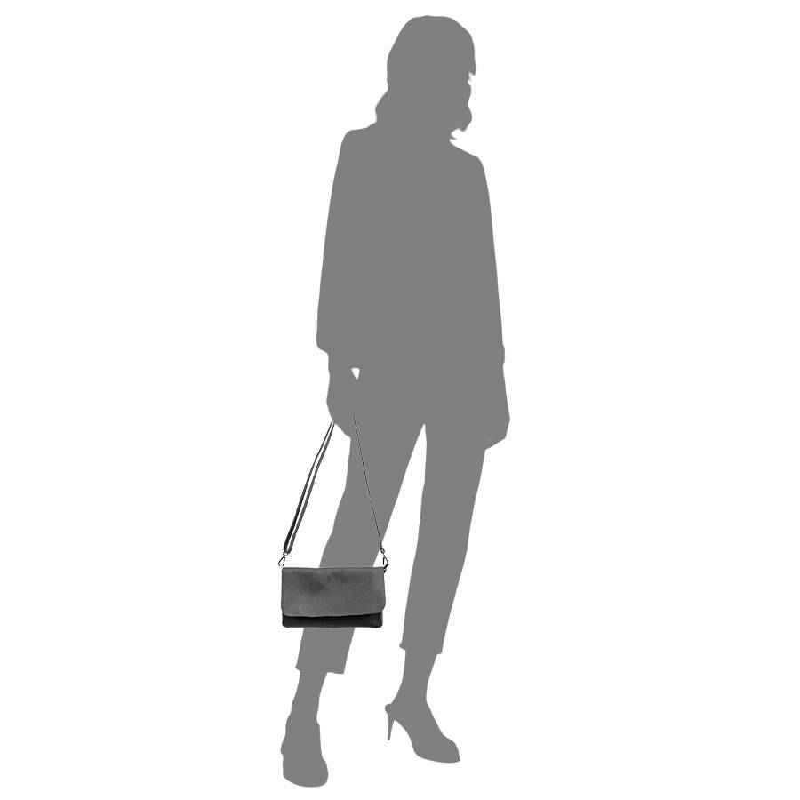 Laura Di Maggio CLAIRE – pochette sottile nera in pelle dollaro Shopping Online
