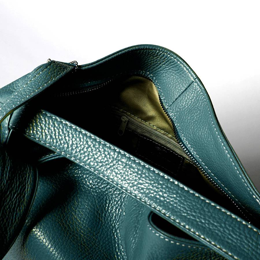 Laura Di Maggio VENICE – Zaino/borsa in pelle dollaro petrolio Offerta migliore