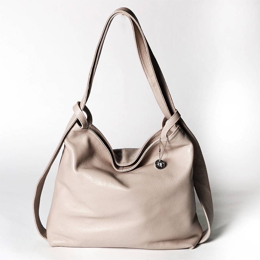 Laura Di Maggio VENICE – Zaino/borsa in pelle dollaro rosa Online Outlet