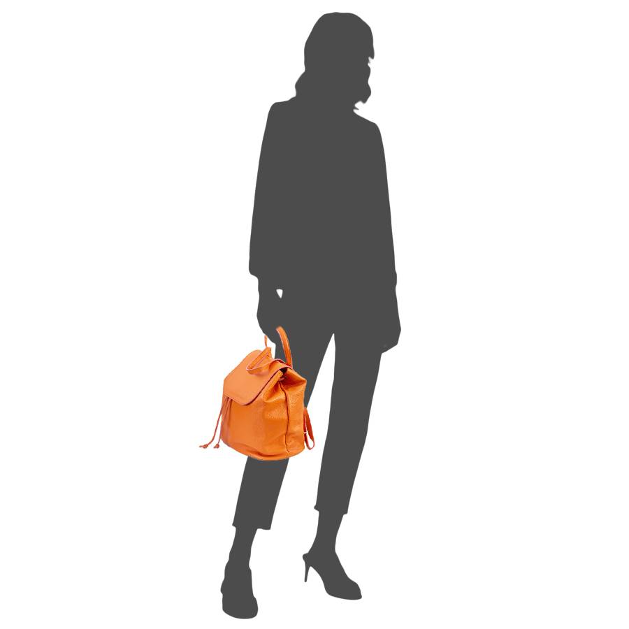 Laura Di Maggio LEIDA – Zaino in pelle dollaro arancio I Più Venduti