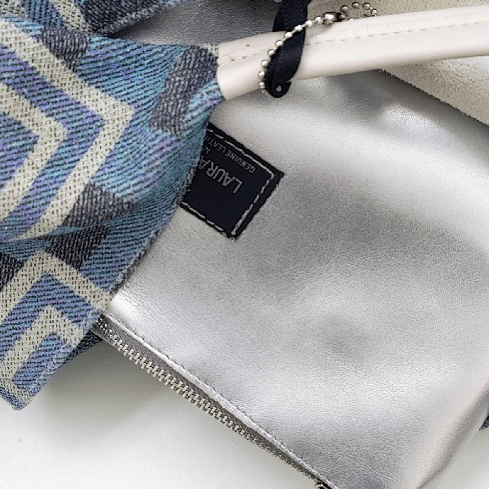 Laura Di Maggio FANTASY SAC – Sacca in tessuto stampato avio 50% di sconto per tempo limitato