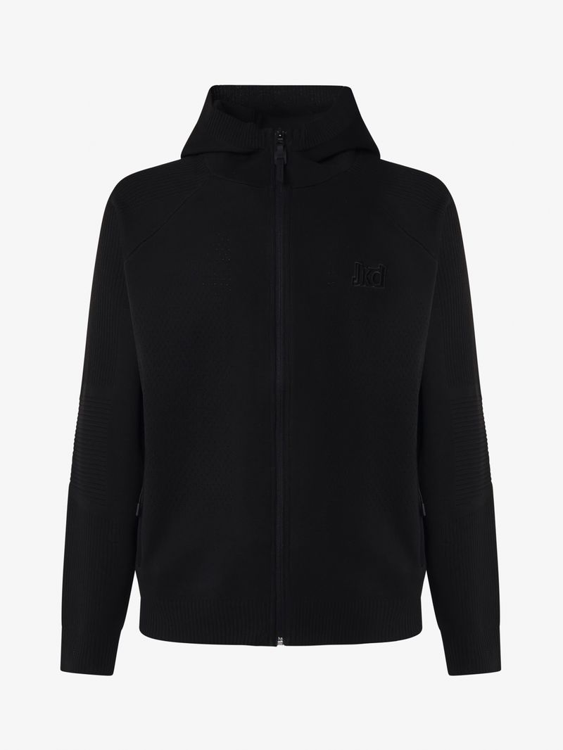 Jaked MAGLIA CAPPUCCIO FULL ZIP SPORT COSY Prezzo Ridotto