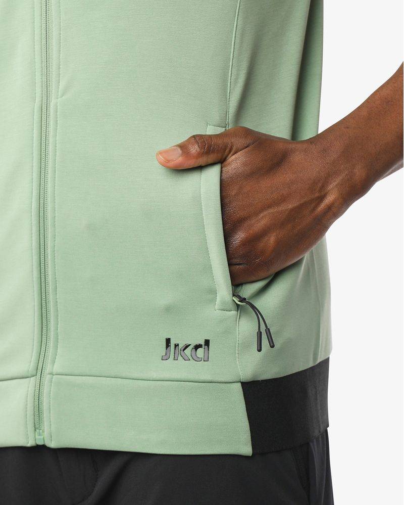 Jaked FELPA SMANICATA FULL ZIP JOMEI Promozione Limitata