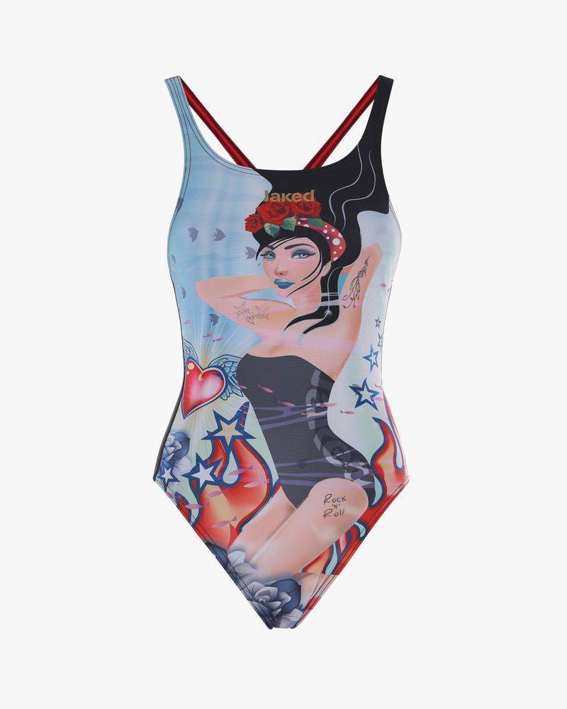 Jaked Costume da piscina PIN UP Fornitura limitata