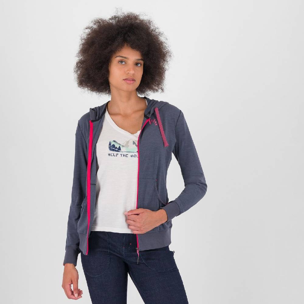 Karpos COPPOLO MERINO W FULL ZIP HOODIE Sconto
