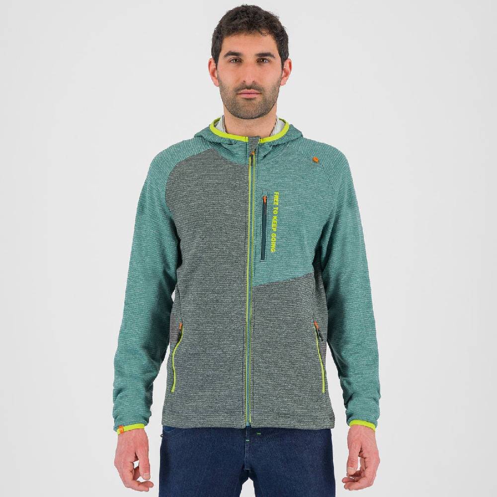 Karpos CAMOSCIO FULL ZIP HOODIE Vendita Calda