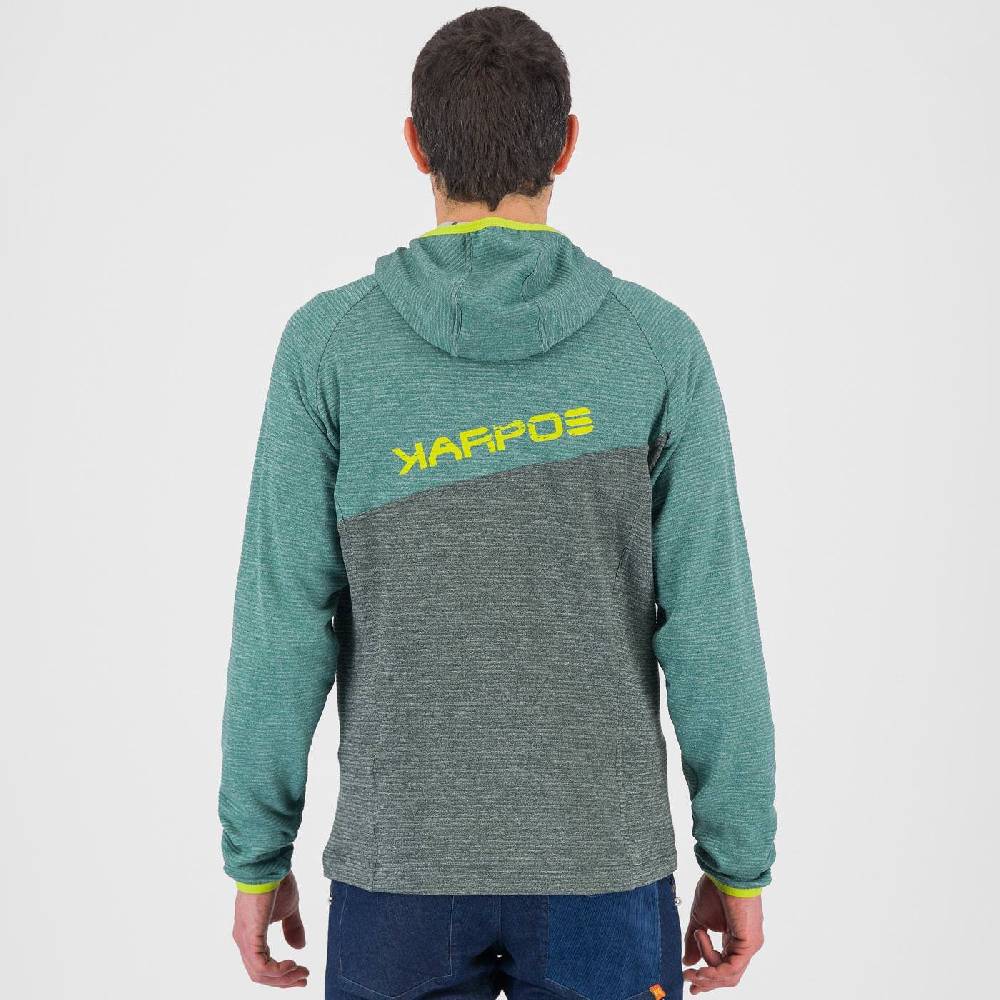Karpos CAMOSCIO FULL ZIP HOODIE Vendita Calda