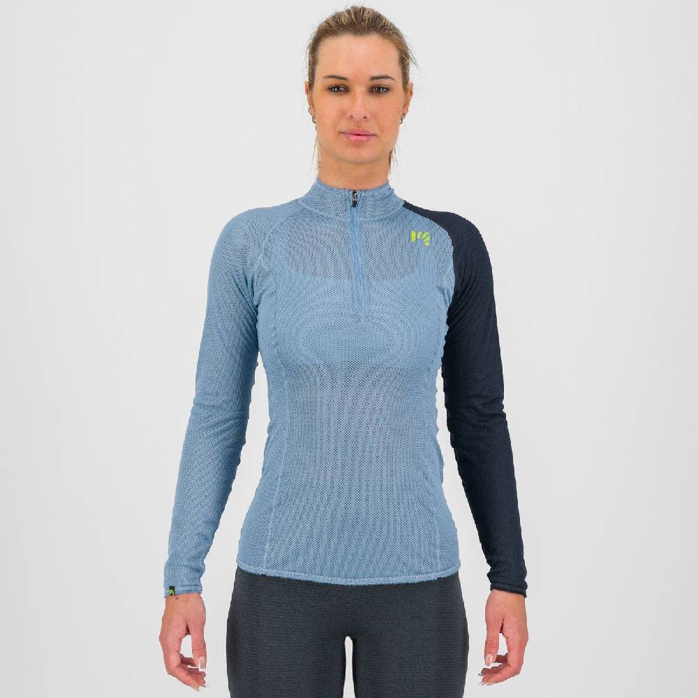 Karpos DINAMICO OCTA W JERSEY LS HALF ZIP Fornitura limitata