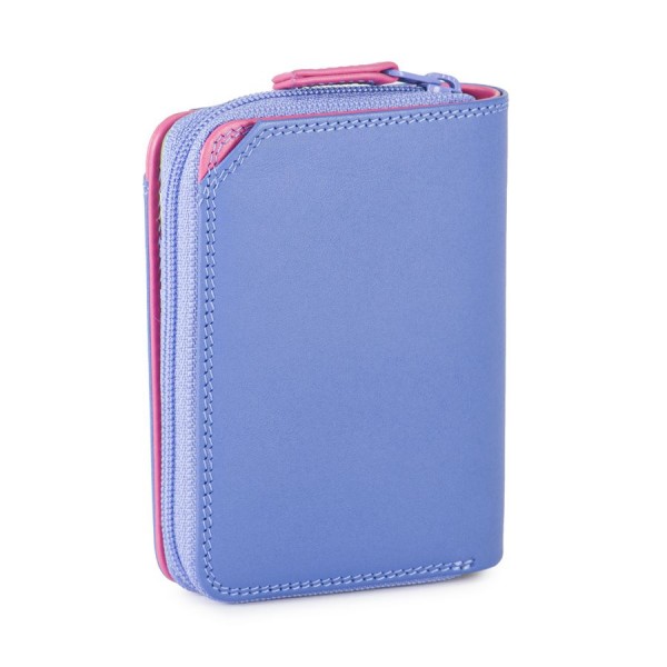 Mywalit Portafoglio con zip piccolo Viola Nuovo