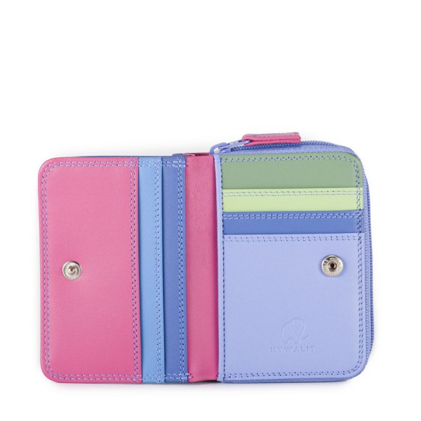 Mywalit Portafoglio con zip piccolo Viola Nuovo
