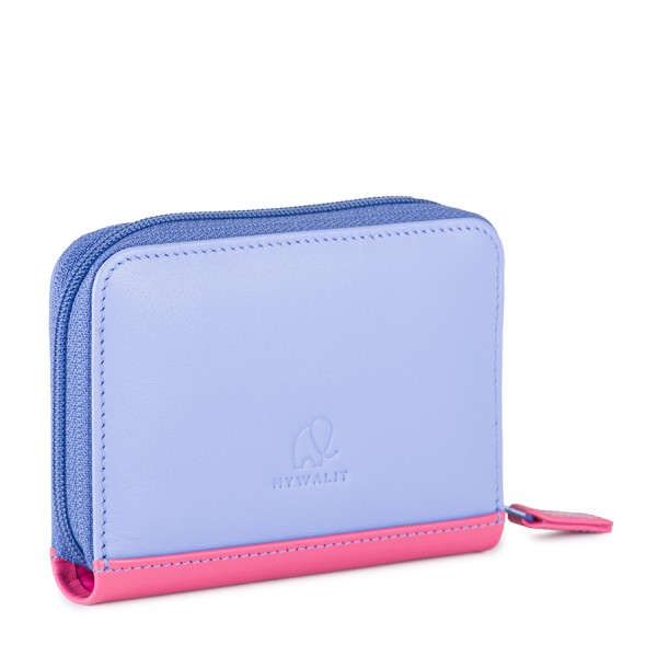Mywalit Porta carte di credito con zip Viola Promozione