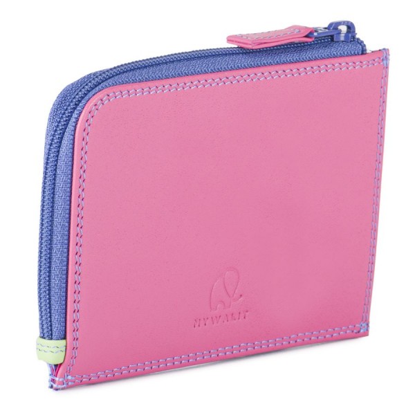 Mywalit Portamonete/Portacarte con zip Viola Negozi Online