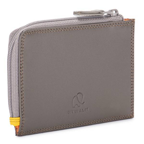 Mywalit Portamonete/Portacarte con zip Fumo Negozio