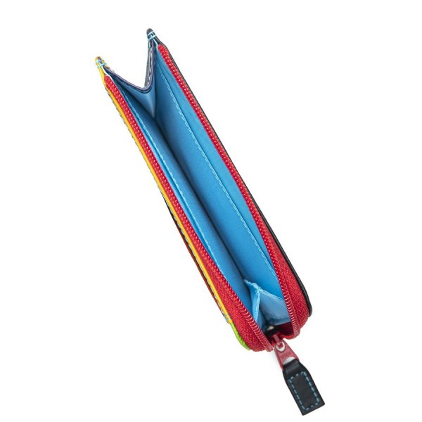 Mywalit Portamonete/Portacarte con zip Black Pace Nuova