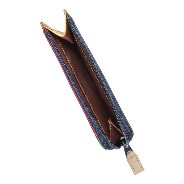 Mywalit Portamonete/Portacarte con zip Bosco Moda