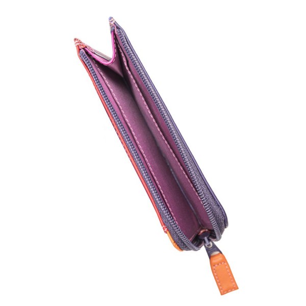 Mywalit Portamonete/Portacarte con zip Sangria Multi Italy