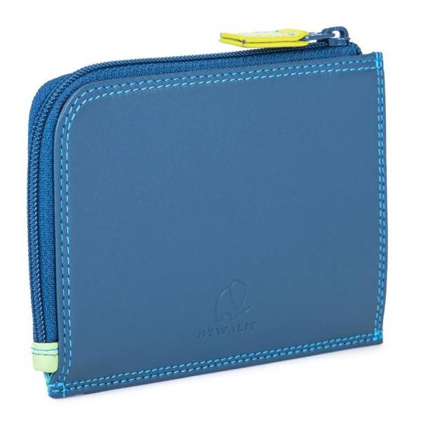 Mywalit Portamonete/Portacarte con zip Seascape Italia