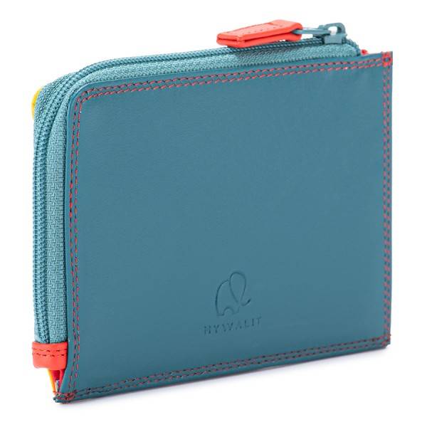 Mywalit Portamonete/Portacarte con zip Vesuvio Nuovo