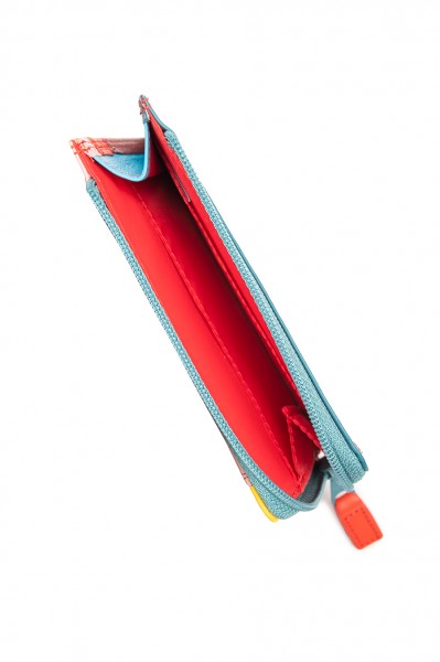 Mywalit Portamonete/Portacarte con zip Vesuvio Nuovo
