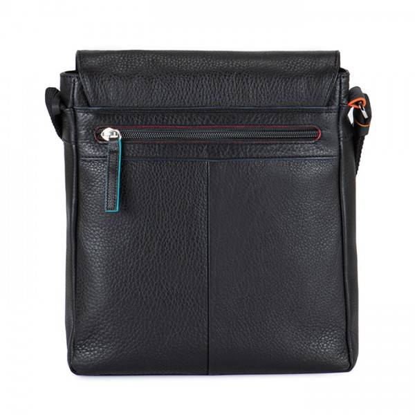 Mywalit Borsa a tracolla Havana con risvolto Black Pace Offerta