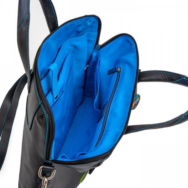 Mywalit Borsa sottile da Lavoro in pelle Black Pace Saldi