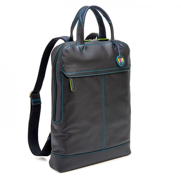 Mywalit Zaino da Lavoro in pelle Black Pace 2025