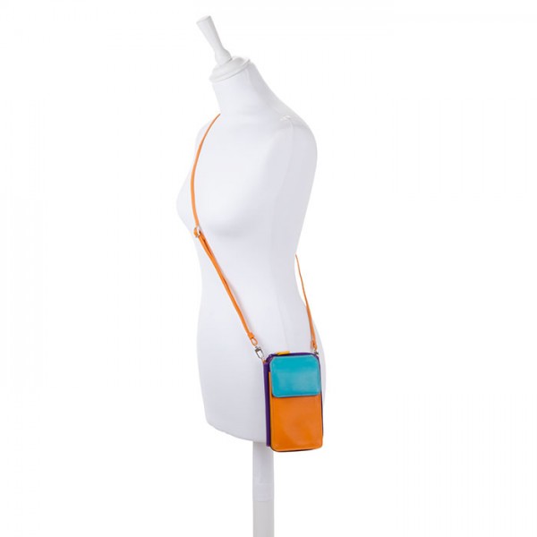 Mywalit Portafoglio multifunzione con zip su tre lati e tracolla Copacabana Presa