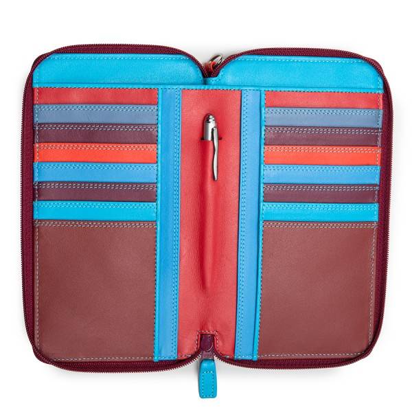 Mywalit Portafoglio multifunzione con zip su tre lati e tracolla Pompei Promozione