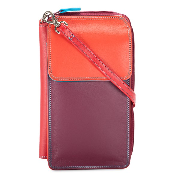 Mywalit Portafoglio multifunzione con zip su tre lati e tracolla Pompei Promozione