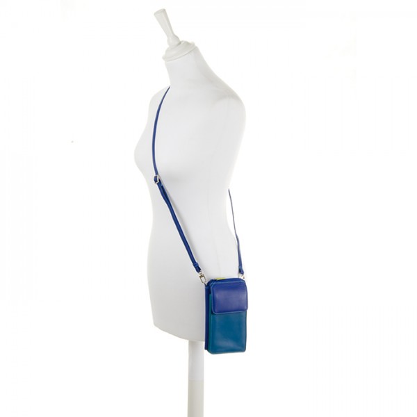 Mywalit Portafoglio multifunzione con zip su tre lati e tracolla Seascape Soddisfazione Garantita