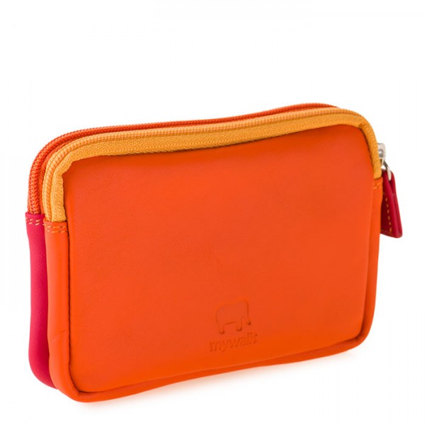 Mywalit Portafoglio/Astuccio in Pelle con doppia Zip Jamaica Negozi Online