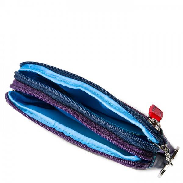 Mywalit Portafoglio/Astuccio in Pelle con doppia Zip Black Pace Prezzo Ridotto