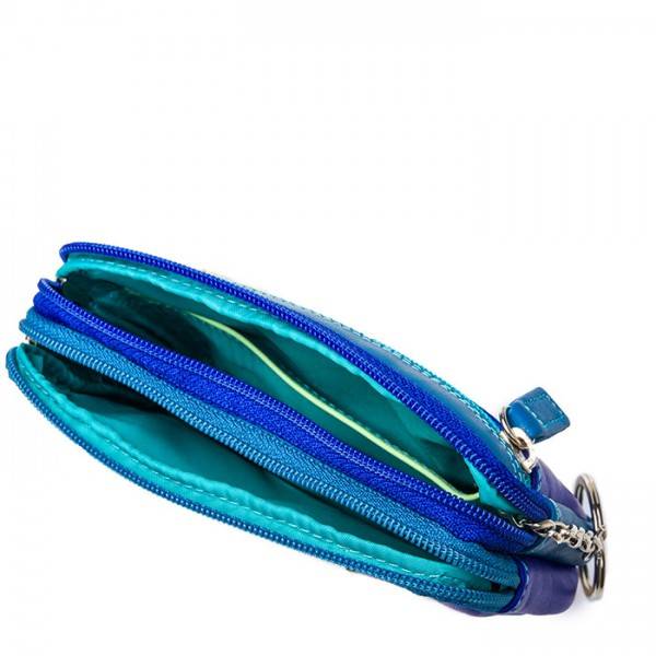 Mywalit Portafoglio/Astuccio in Pelle con doppia Zip Seascape Convenienza