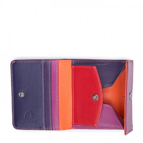 Mywalit Portafoglio con portamonete piatto Sangria Multi In Saldo