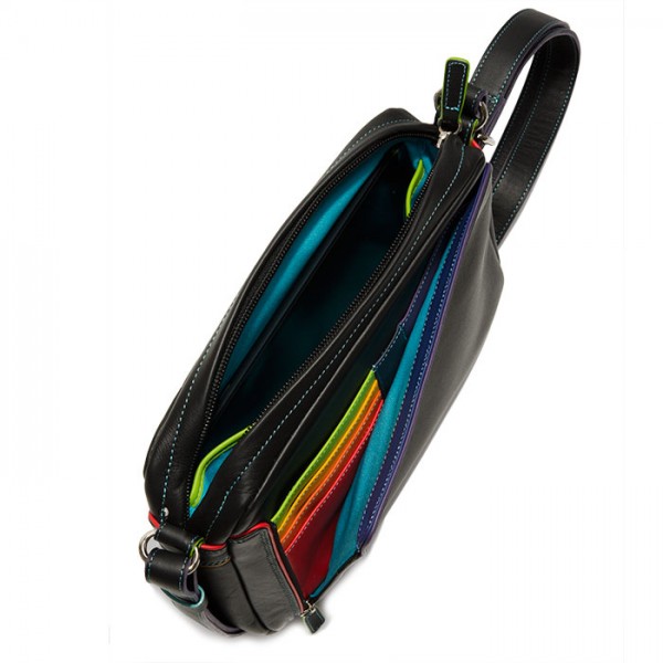 Mywalit Borsa a tracolla con organiser piccola Black Pace Bestseller