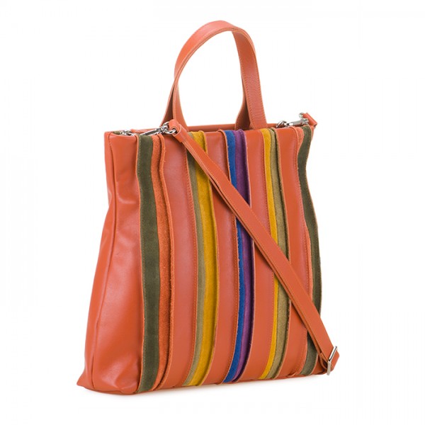 Mywalit Borsa Shopper Laguna in pelle e camoscio Lucca Black Friday Prezzi