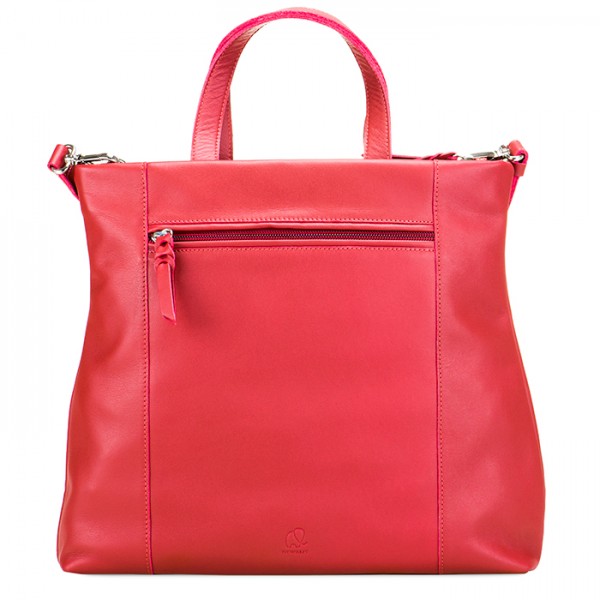 Mywalit Borsa Shopper Laguna in pelle e camoscio Vesuvio Duty-free