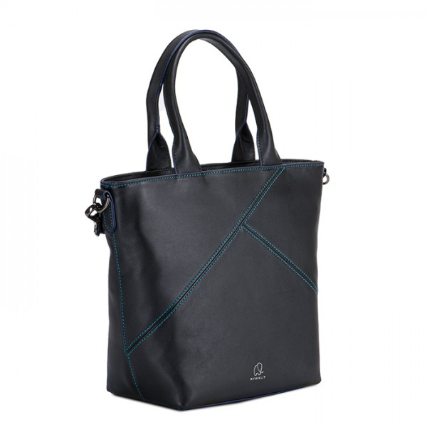 Mywalit Borsa con manici Carrara Nero Comprare a buon mercato
