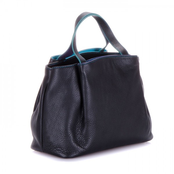 Mywalit Borsa con manici Verona media Black Pace Grande vendita