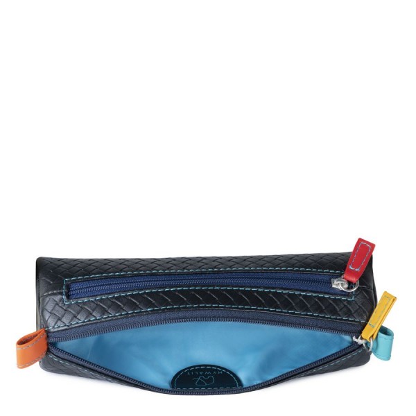 Mywalit Astuccio Linea Embossed Nappa Black Pace Latest stili