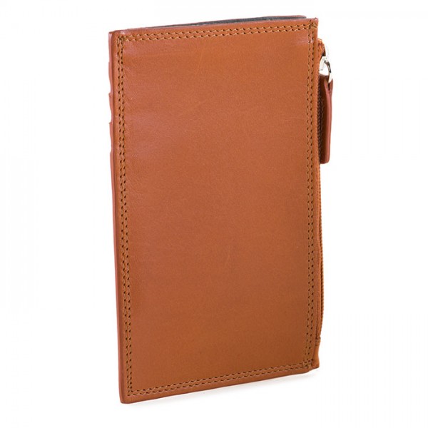 Mywalit Porta carte di credito con portamonete e tecnologia RFID Marrone-Oliva Only for today