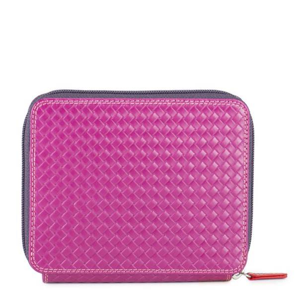 Mywalit Custodia Media Linea Embossed Nappa Sangria Multi Esporta salva