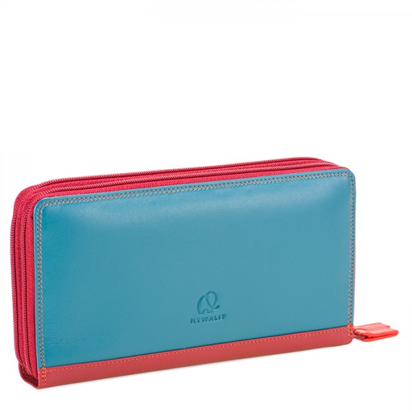 Mywalit Portafoglio con doppia zip grande Vesuvio In vendita