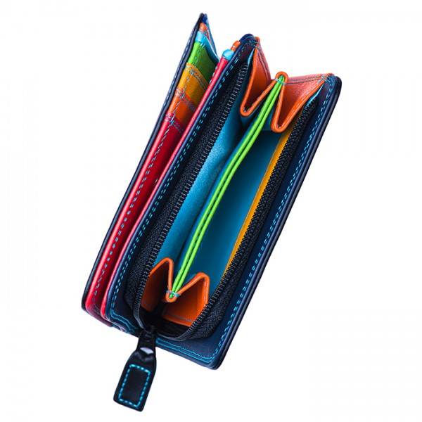 Mywalit Portafoglio con zip medio Black Pace Prezzo di fabbrica