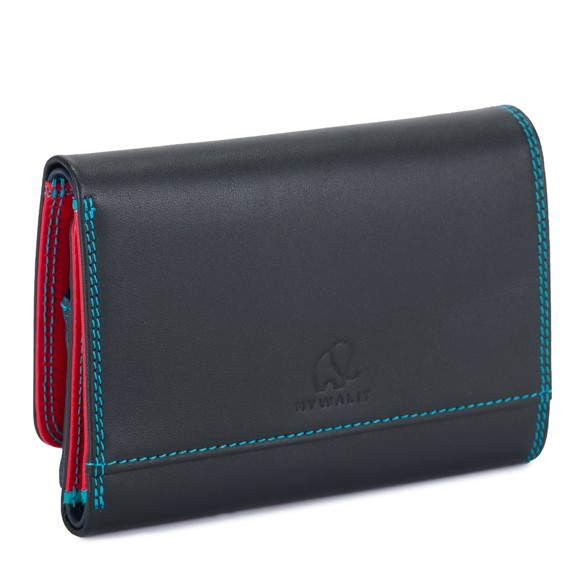 Mywalit Portafoglio a tre scomparti Black Pace Grande vendita
