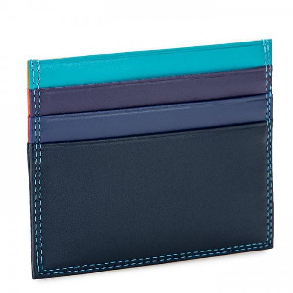 Mywalit Porta carte di credito doppio con tecnologia RFID Nappa Black Pace Shopping online